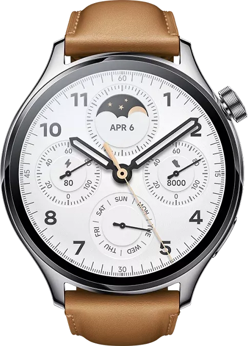 Умные часы Xiaomi Watch S1 Pro (серебристый, международная версия) (BHR6417GL)- фото2