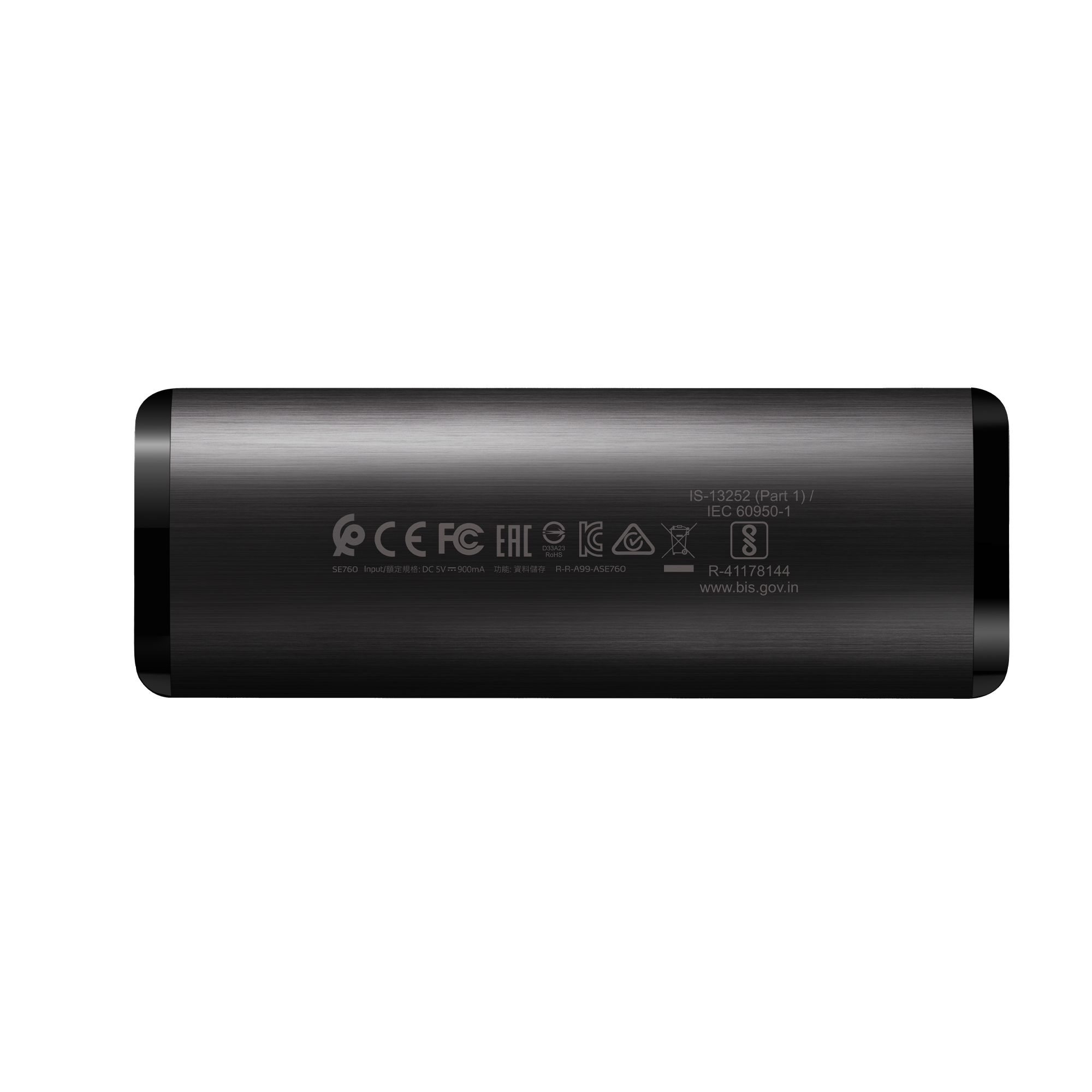 Внешний жесткий диск SSD 2Tb A-DATA SE760 (ASE760-2TU32G2-CBK)- фото2
