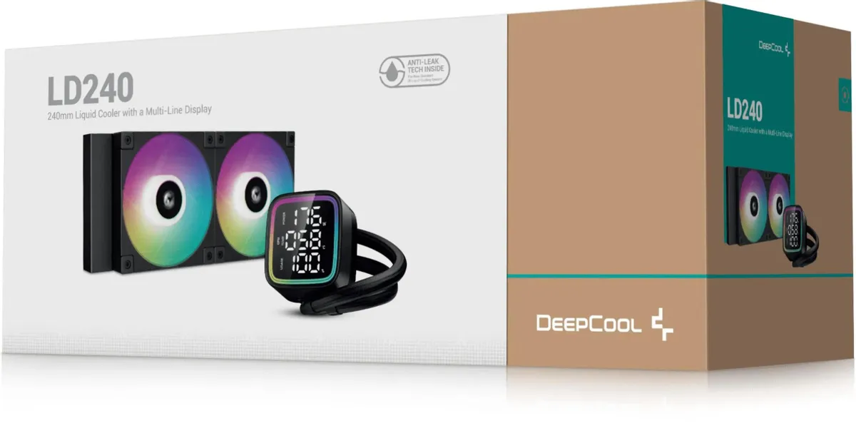 Система водяного охлаждения DeepCool LD240 (R-LD240-BKMSN-G-1)- фото6