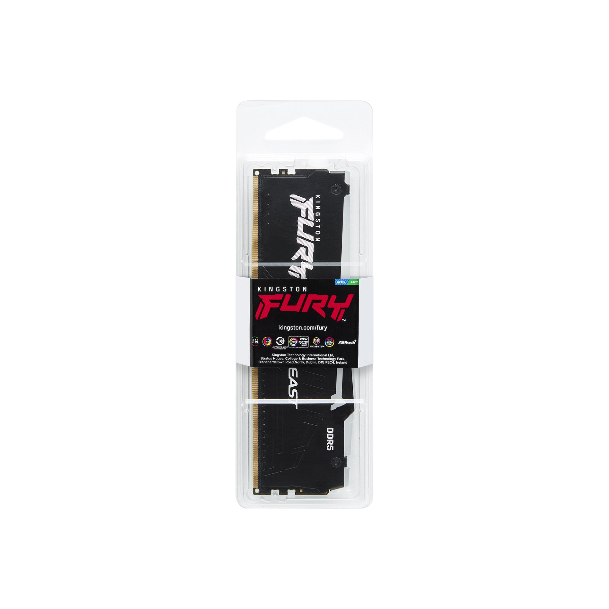 Модуль памяти 32Gb Kingston FURY Beast RGB (KF560C30BBA-32)- фото3