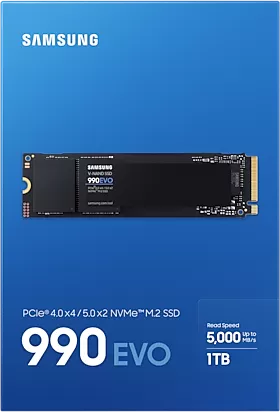 Жесткий диск SSD 1Tb Samsung 990 EVO (MZ-V9E1T0BW)- фото5
