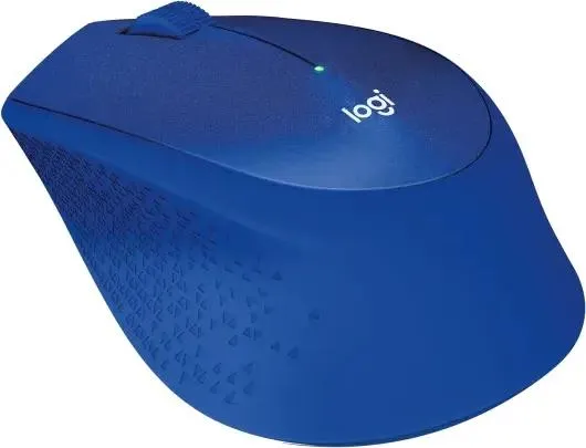 Мышь Logitech M331 Silent Plus (синий) (910-004915)- фото2