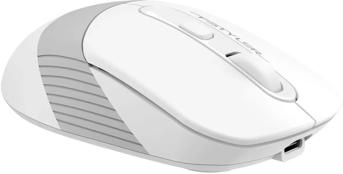 Мышь A4Tech Fstyler FG10CS Air (белый/серый)- фото4