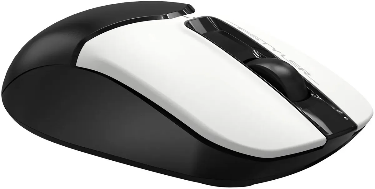 Мышь A4Tech Fstyler FB12S PANDA (белый/черный)- фото2