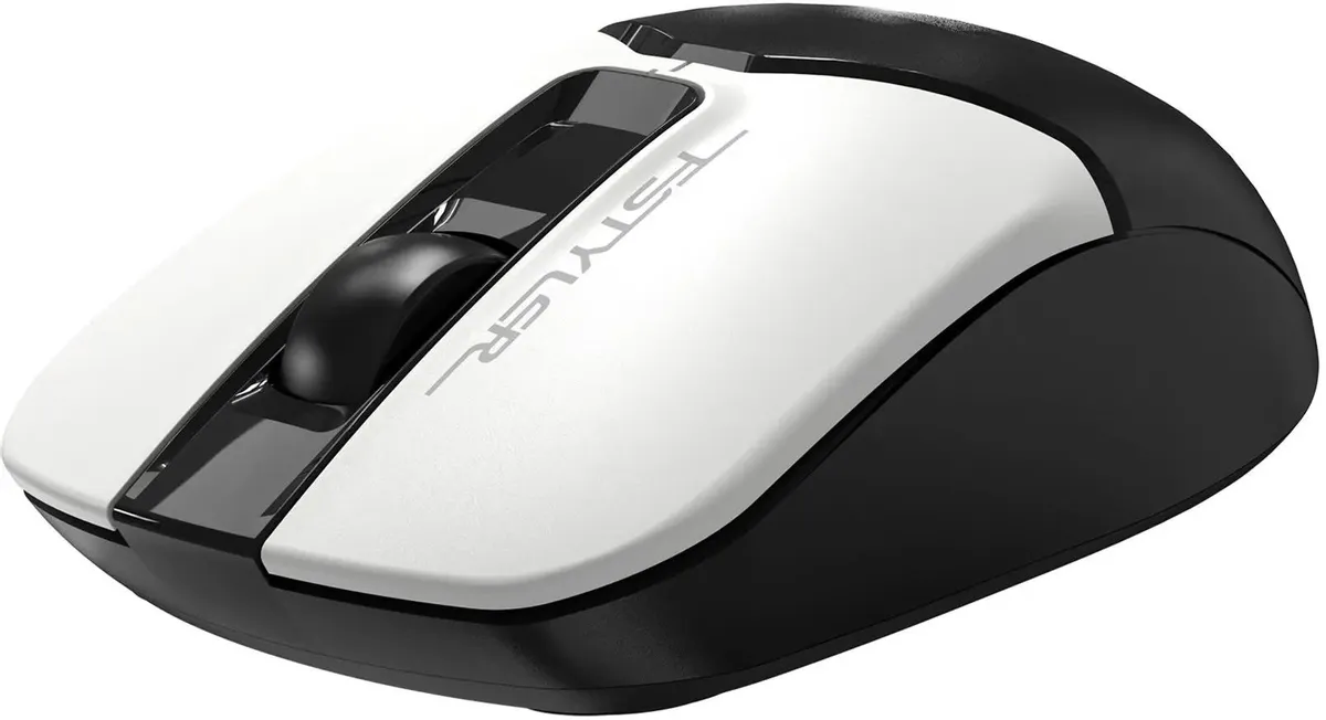 Мышь A4Tech Fstyler FB12S PANDA (белый/черный)- фото3