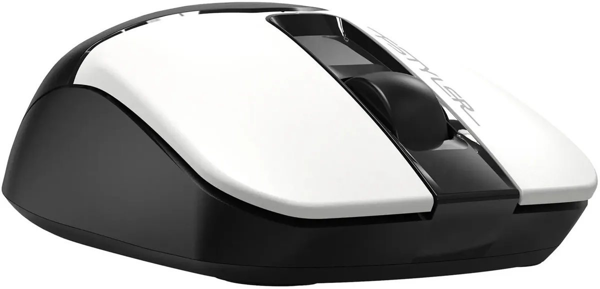 Мышь A4Tech Fstyler FB12S PANDA (белый/черный)- фото4