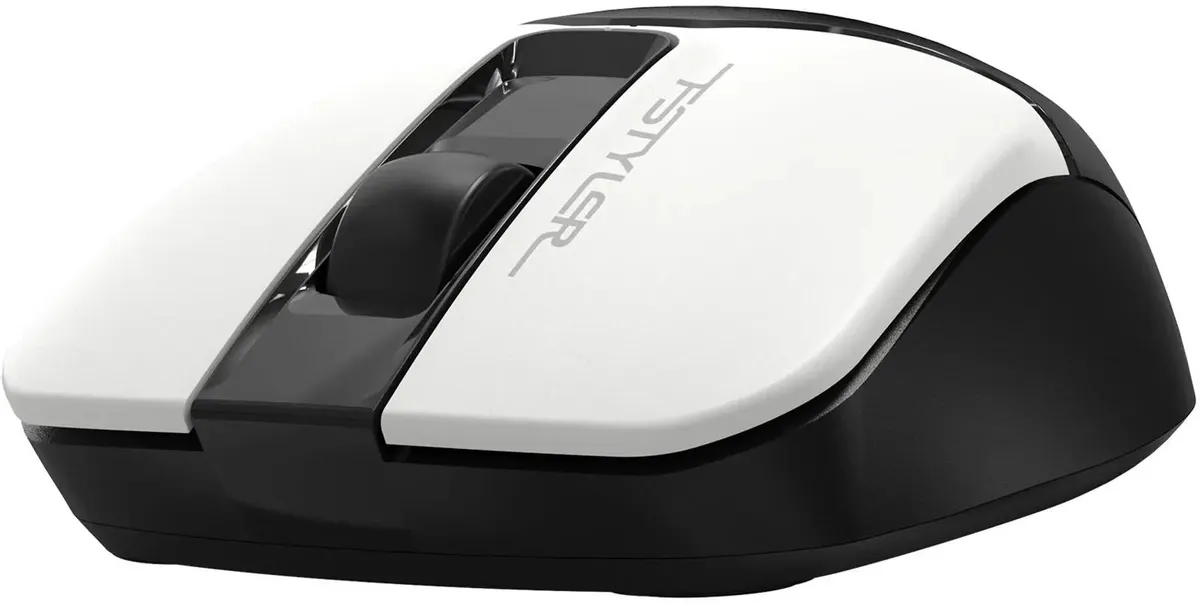 Мышь A4Tech Fstyler FB12S PANDA (белый/черный)- фото5