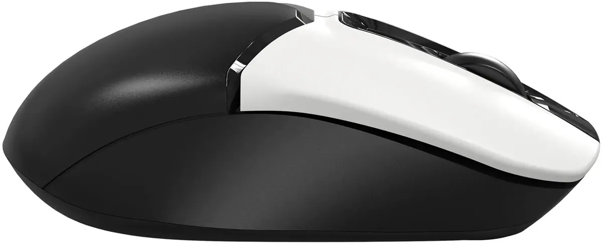 Мышь A4Tech Fstyler FB12S PANDA (белый/черный)- фото6