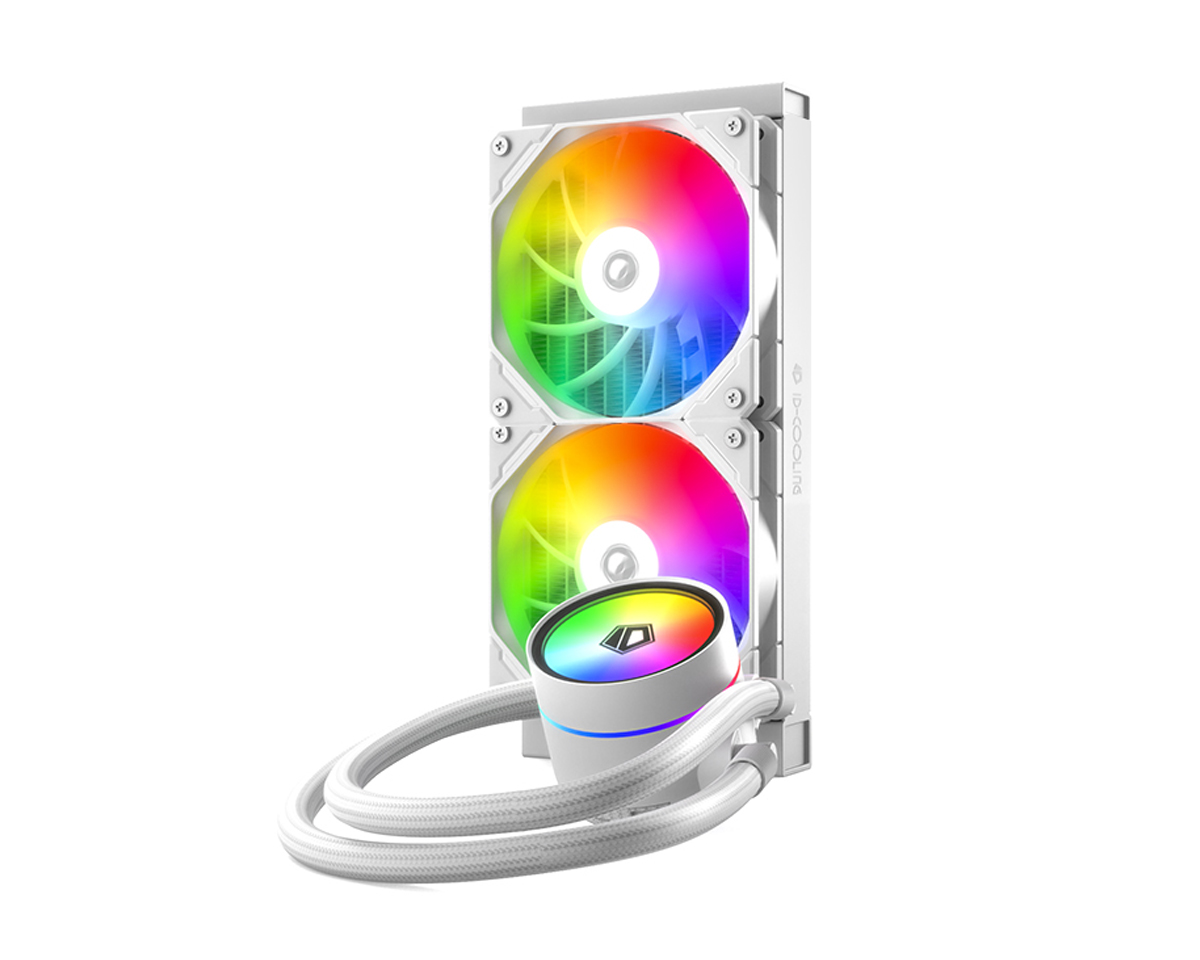 Система водяного охлаждения ID-Cooling ZoomFlow 240 XT V2 White- фото2
