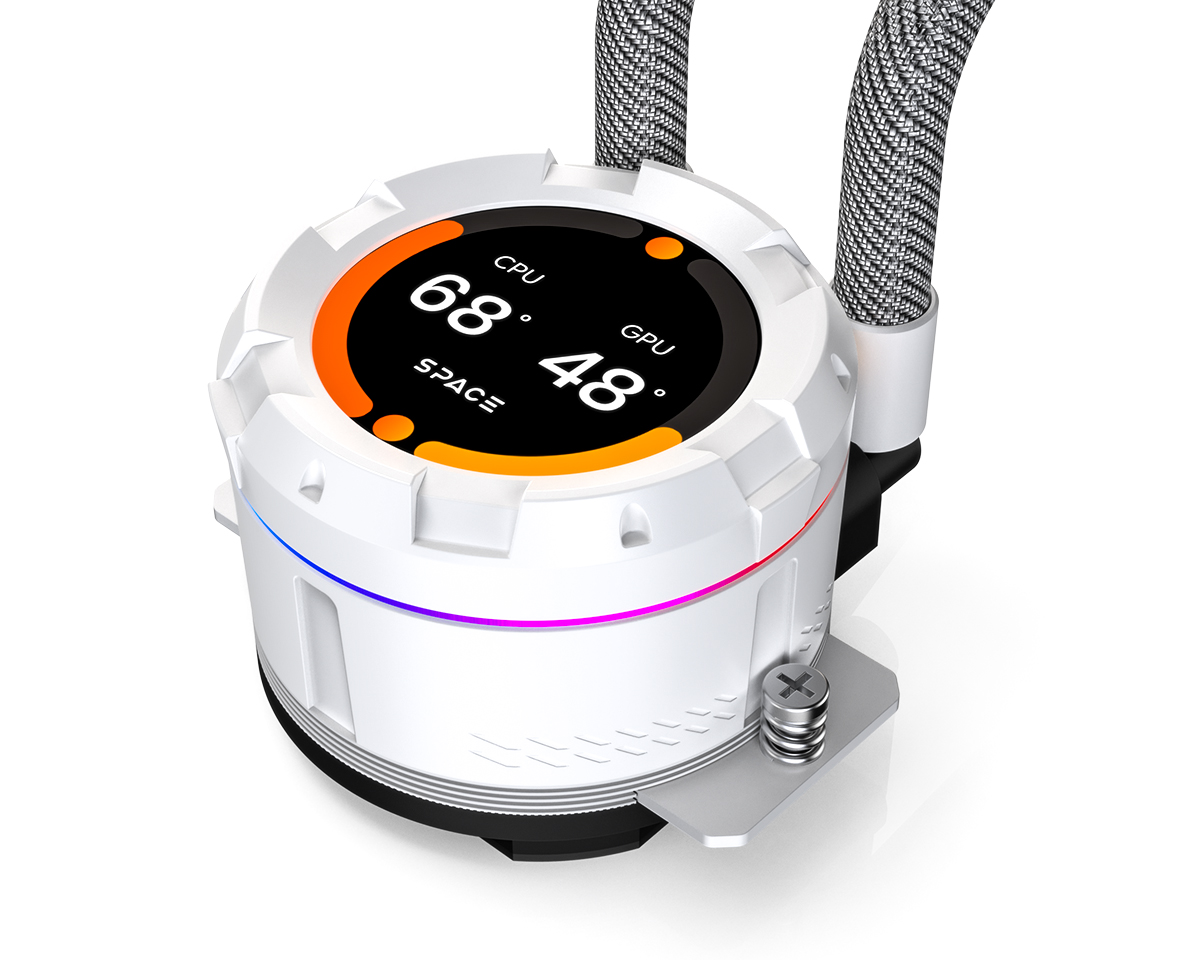 Система водяного охлаждения ID-Cooling Space SL360 XE White- фото6