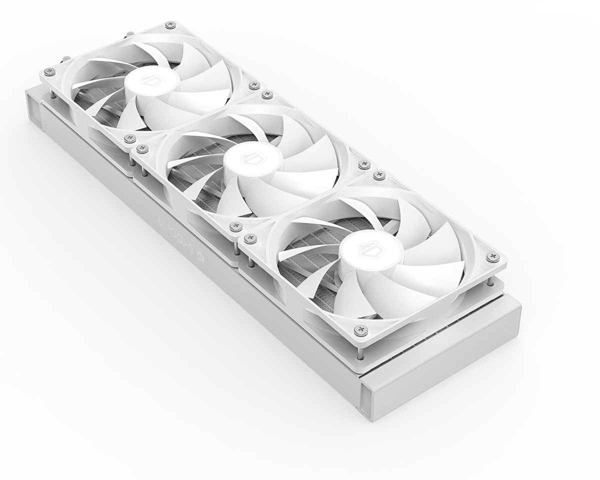 Система водяного охлаждения ID-Cooling FrostFlow FX360 White- фото3