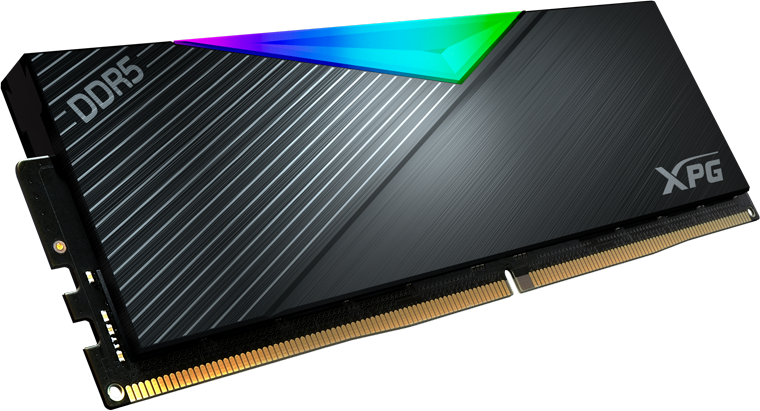 Модуль памяти 64Gb (2*32Gb) A-DATA XPG Lancer RGB (AX5U6400C3232G-DCLARBK)- фото4