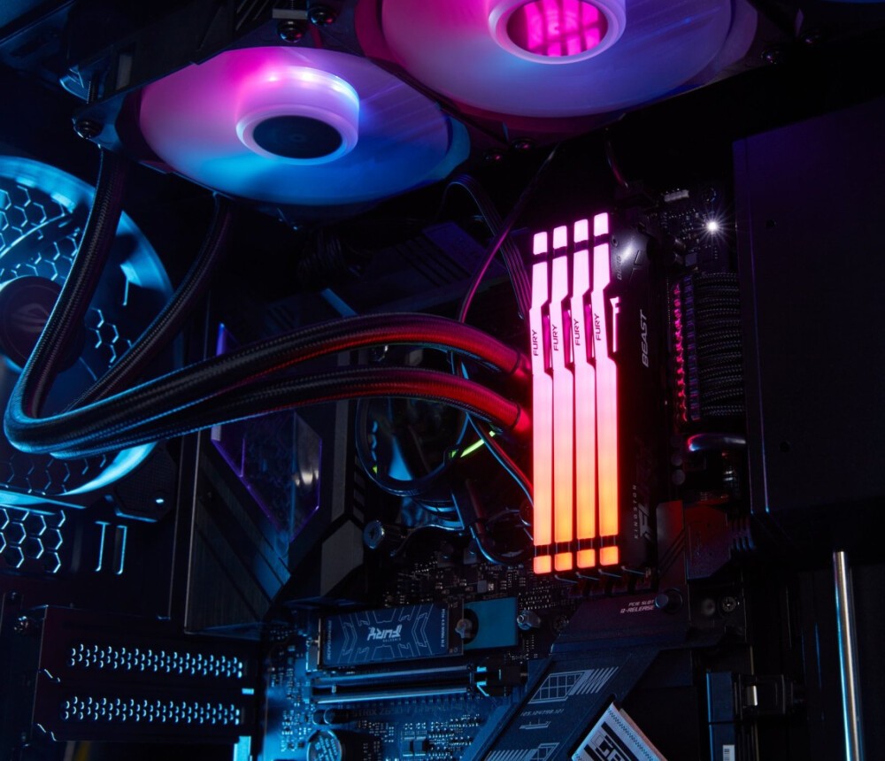 Модуль памяти 64Gb (2*32Gb) Kingston FURY Beast RGB (KF560C30BBAK2-64)- фото6
