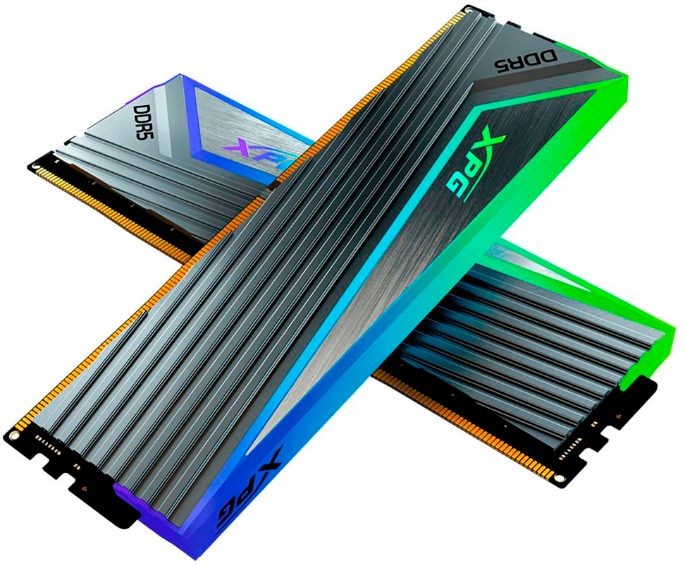 Модуль памяти 32Gb (2*16Gb) A-DATA XPG Caster (AX5U6400C3216G-DCCAGY)- фото2