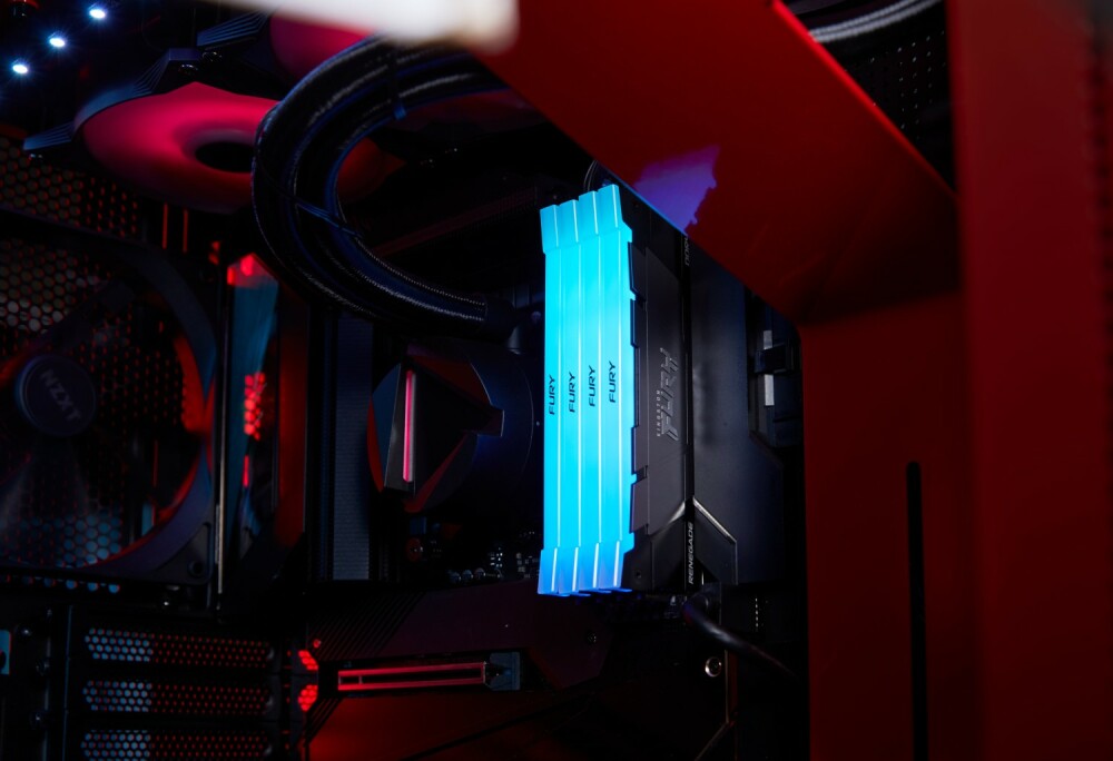 Модуль памяти 16Gb (2*8Gb) Kingston FURY Renegade RGB (KF436C16RB2AK2/16)- фото5
