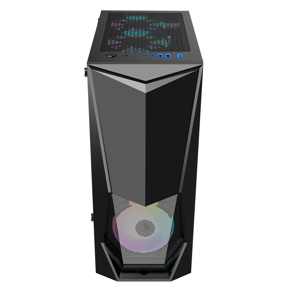 Корпус 1stPlayer DK-3 Black (DK-3-BK-3G6)- фото2
