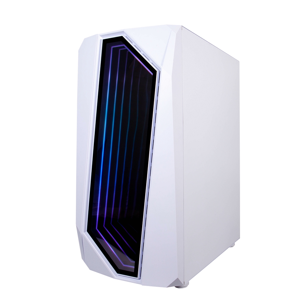 Корпус 1stPlayer Infinite Space IS-6 (белый) (IS6-WH-1F1-W)- фото3