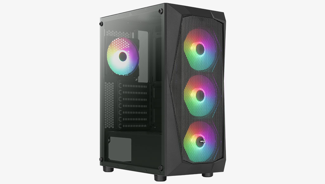 Корпус Aerocool Falcon-G-BK-V1- фото2