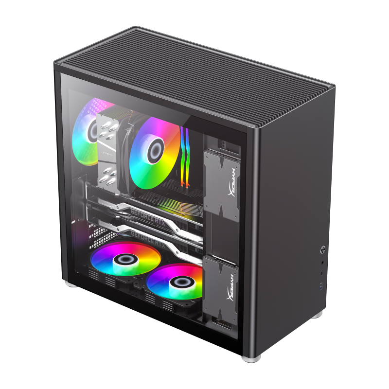 Корпус GameMax Spark PRO Black- фото2
