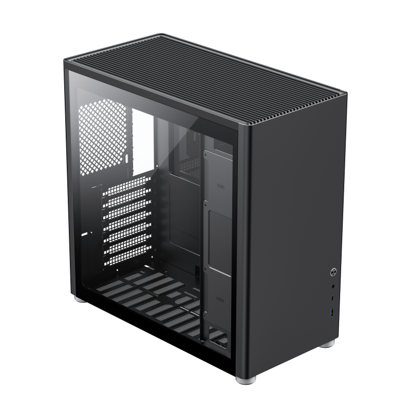 Корпус GameMax Spark PRO Black- фото4