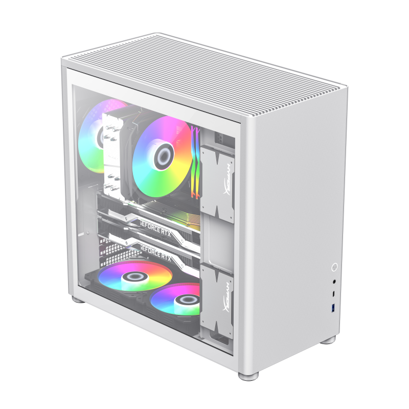 Корпус GameMax Spark PRO Full White- фото2