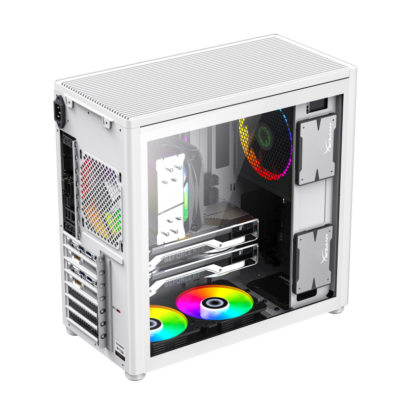 Корпус GameMax Spark PRO Full White- фото4