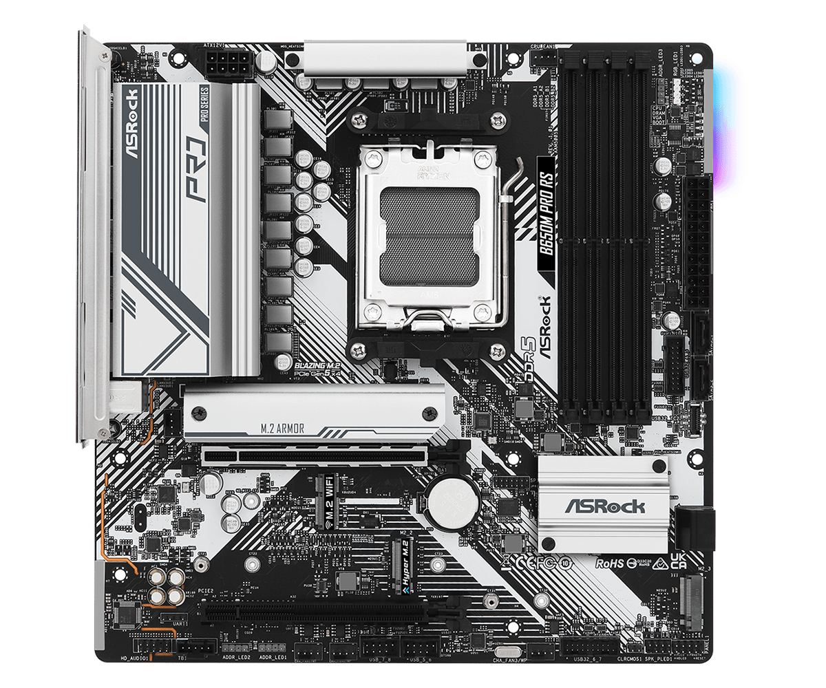 Материнская плата ASRock B650M PRO RS- фото3