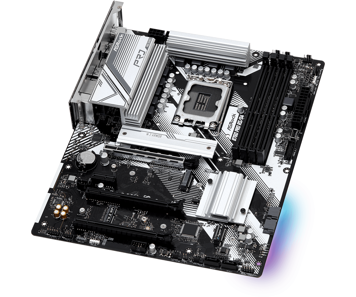 Материнская плата ASRock B760 PRO RS- фото4