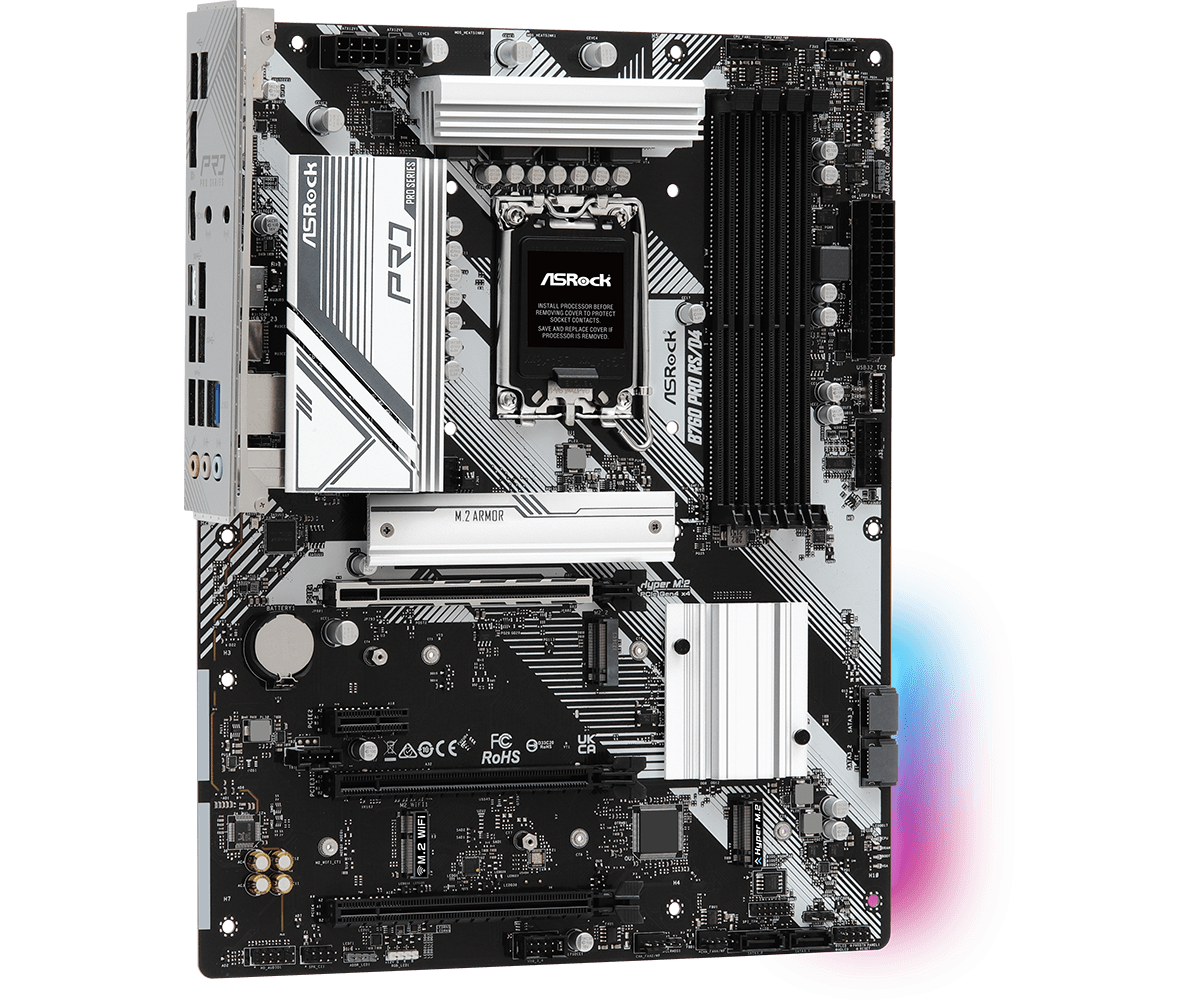 Материнская плата ASRock B760 PRO RS- фото5