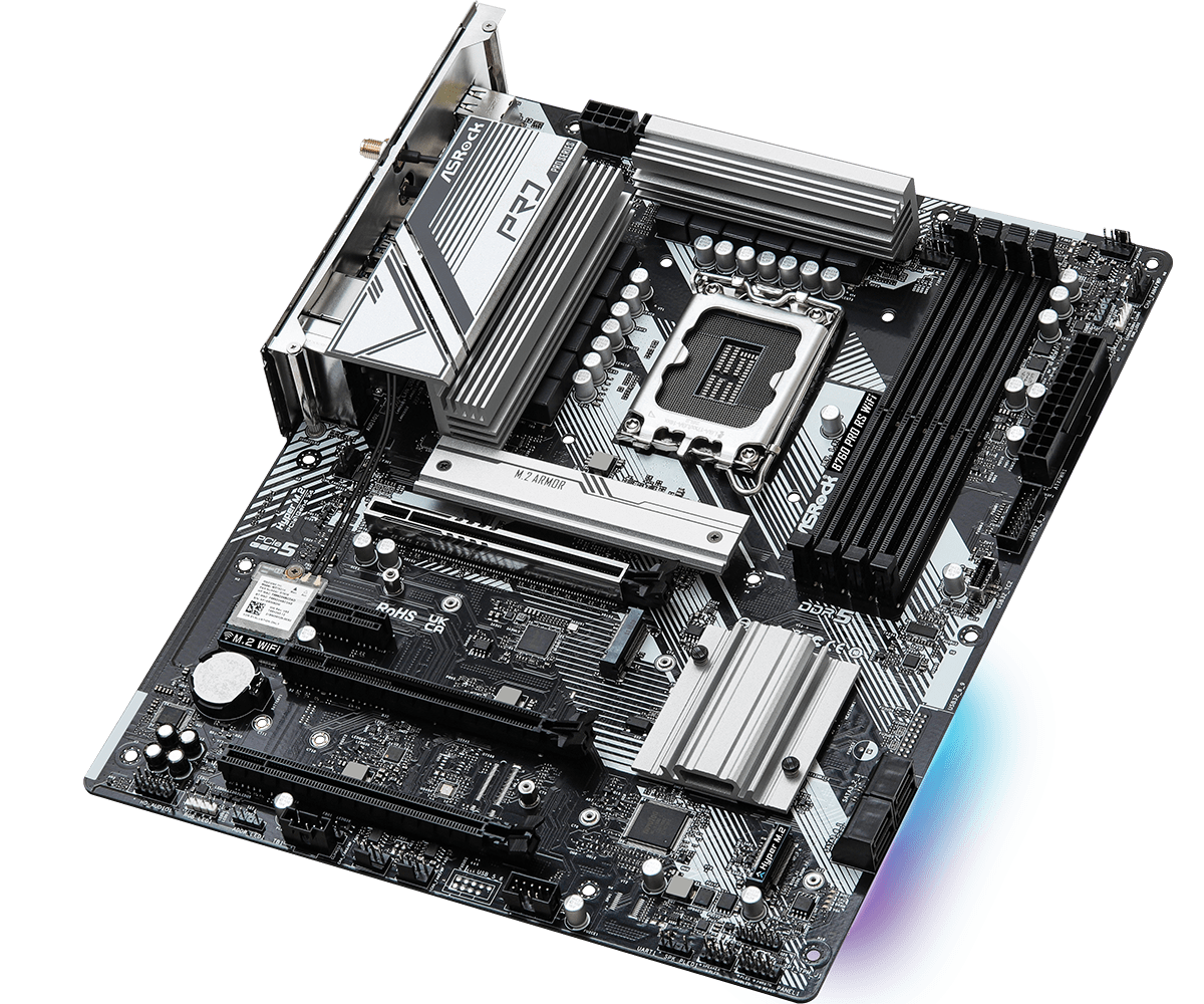 Материнская плата AsRock B760 PRO RS WiFi- фото4