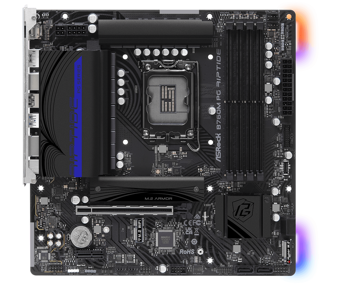 Материнская плата AsRock B760M PG Riptide- фото3