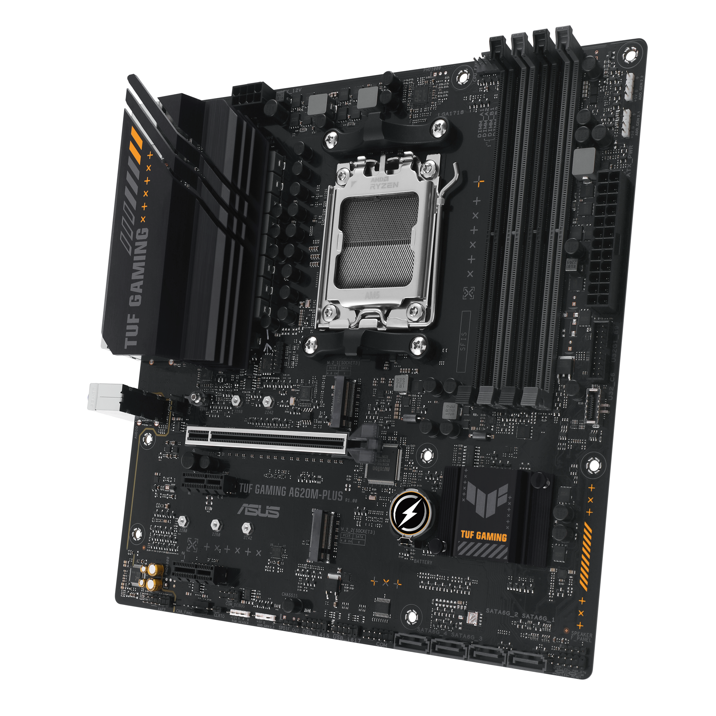 Материнская плата Asus TUF Gaming A620M-Plus- фото4
