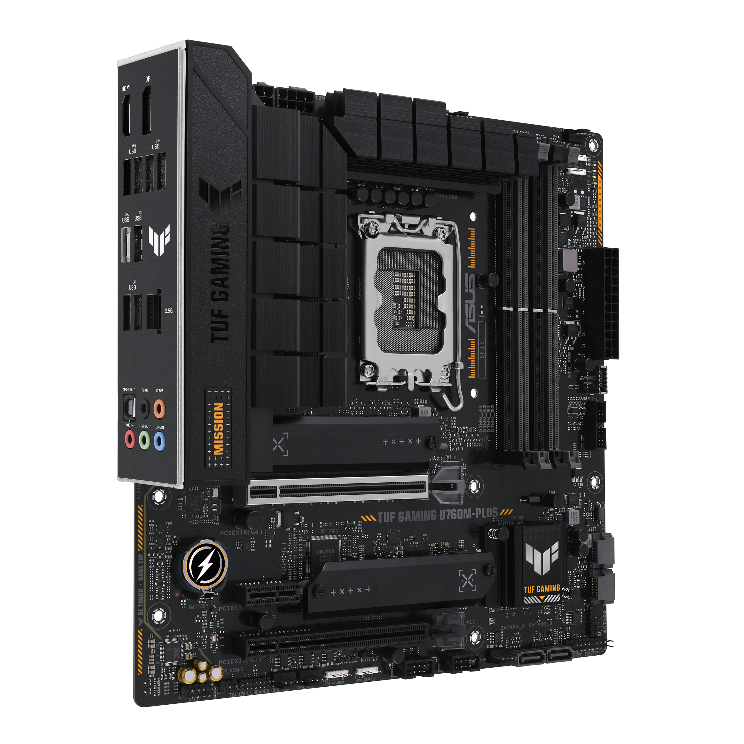 Материнская плата Asus TUF Gaming B760M-Plus- фото2