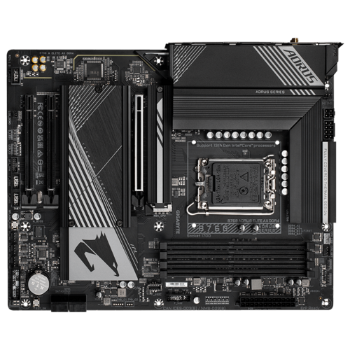 Материнская плата Gigabyte B760 AORUS ELITE AX DDR4- фото5