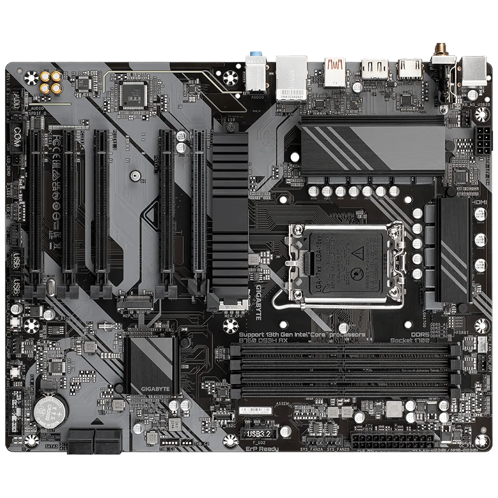 Материнская плата Gigabyte B760 DS3H AX- фото4