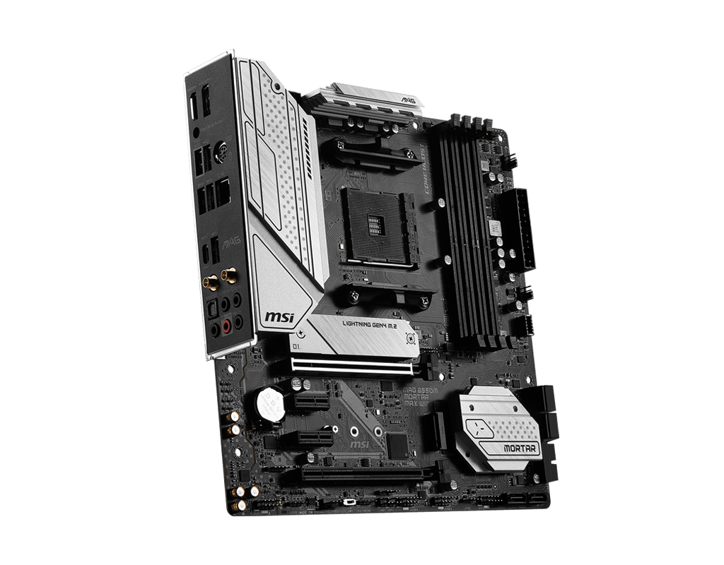Материнская плата MSI MAG B550M Mortar Max WiFi- фото4
