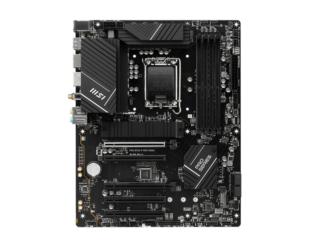 Материнская плата MSI Pro B760-P WiFi DDR4- фото2