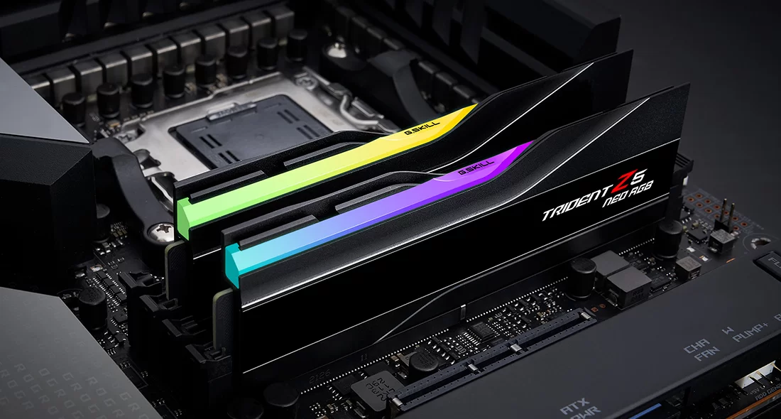 Модуль памяти 32Gb (2*16Gb) G.Skill Trident Z5 NEO RGB (F5-5600J2834F16GX2-TZ5NR)- фото4