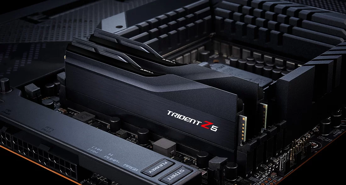Модуль памяти 64Gb (2*32Gb) G.Skill Trident Z5 (F5-6000J3040G32GX2-TZ5K)- фото5