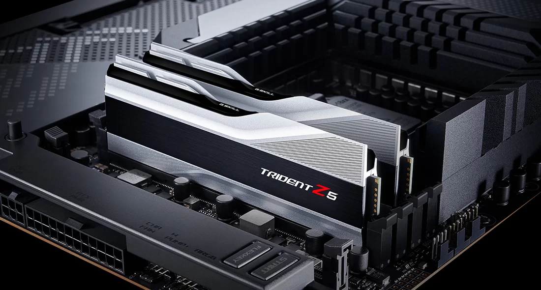 Модуль памяти 64Gb (2*32Gb) G.Skill Trident Z5 (F5-6000J3238G32GX2-TZ5S)- фото6