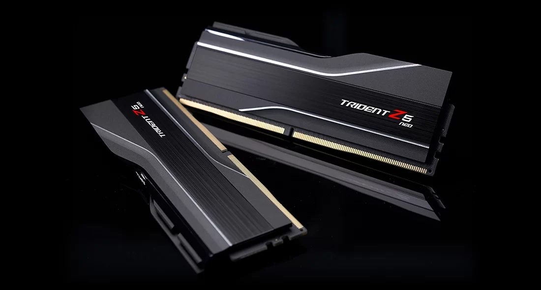 Модуль памяти 64Gb (2*32Gb) G.Skill Trident Z5 NEO (F5-6000J3040G32GX2-TZ5N)- фото4
