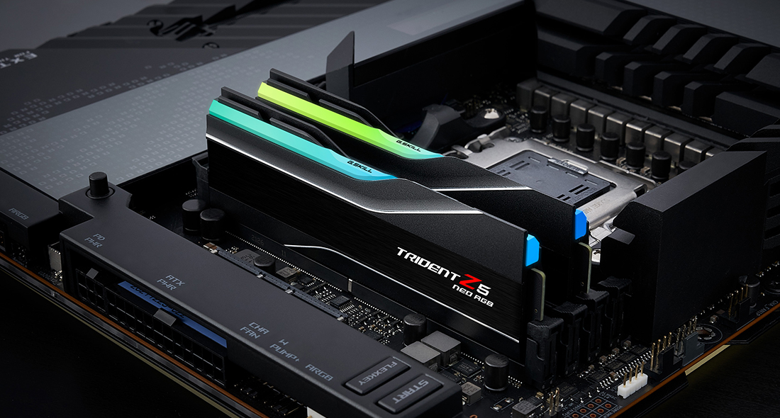 Модуль памяти 64Gb (2*32Gb) G.Skill Trident Z5 NEO RGB (F5-6000J3040G32GX2-TZ5NR)- фото5