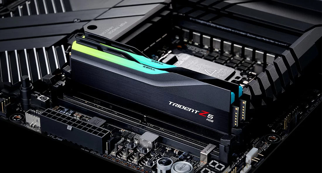 Модуль памяти 64Gb (2*32Gb) G.Skill Trident Z5 RGB (F5-5600J3636D32GX2-TZ5RK)- фото4