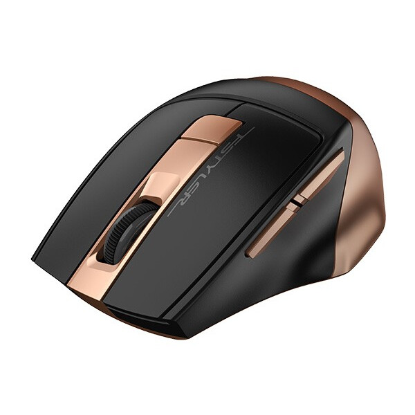 Мышь A4Tech Fstyler FG35 (черный/золотистый)- фото3