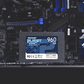Жесткий диск SSD 960Gb Patriot Burst Elite (PBE960GS25SSDR)- фото4