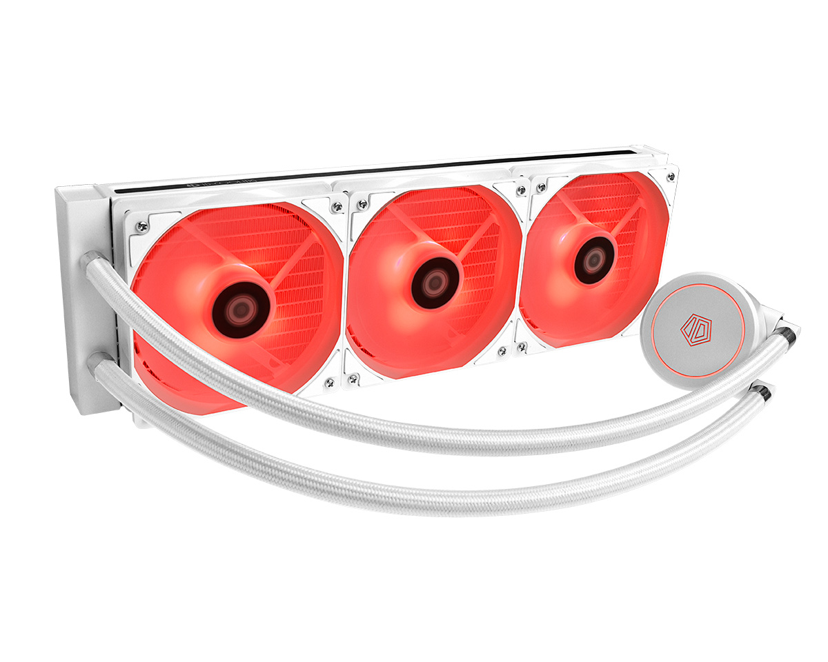 Система водяного охлаждения ID-Cooling Auraflow X 360 Snow- фото2