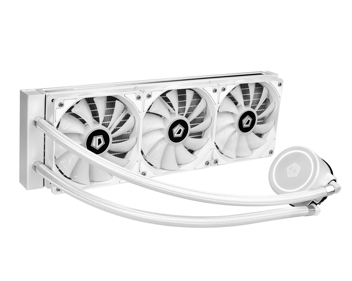 Система водяного охлаждения ID-Cooling Auraflow X 360 Snow- фото3