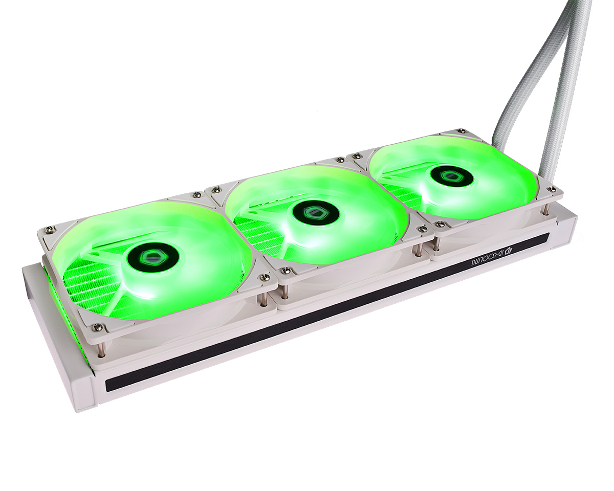 Система водяного охлаждения ID-Cooling Auraflow X 360 Snow- фото4