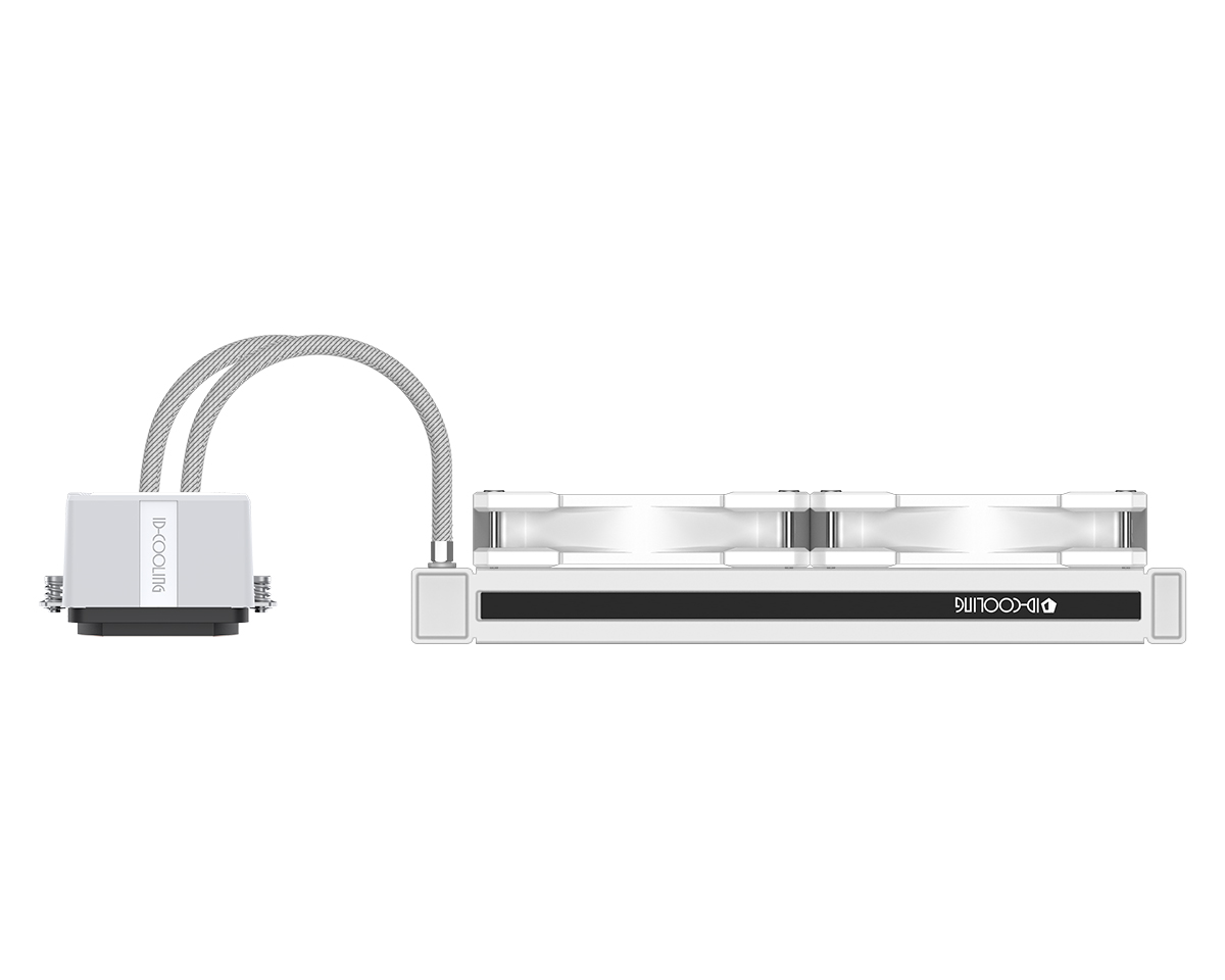 Система водяного охлаждения ID-Cooling DashFlow 240 Basic White- фото2