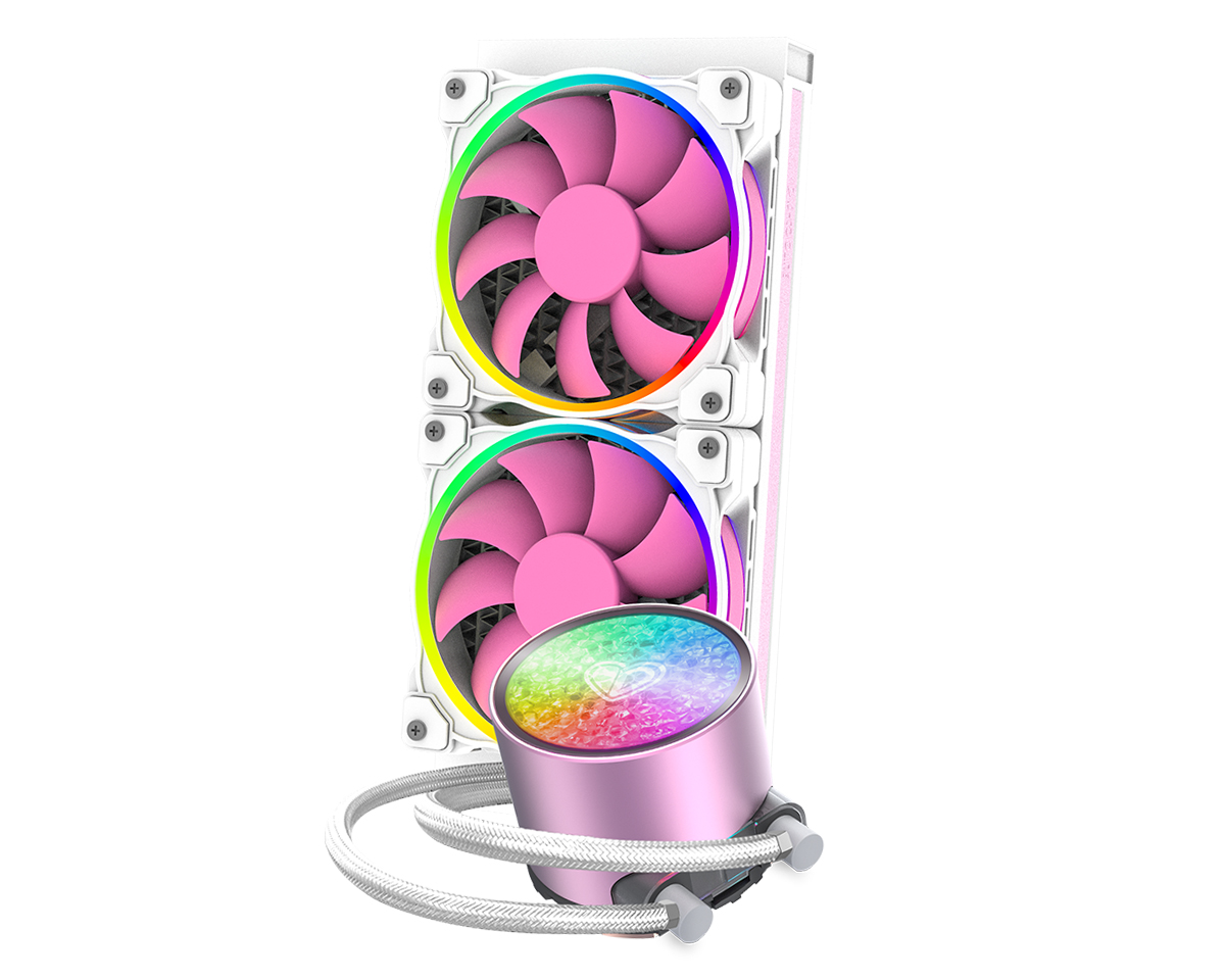 Система водяного охлаждения ID-Cooling Pinkflow 240 Diamond- фото2